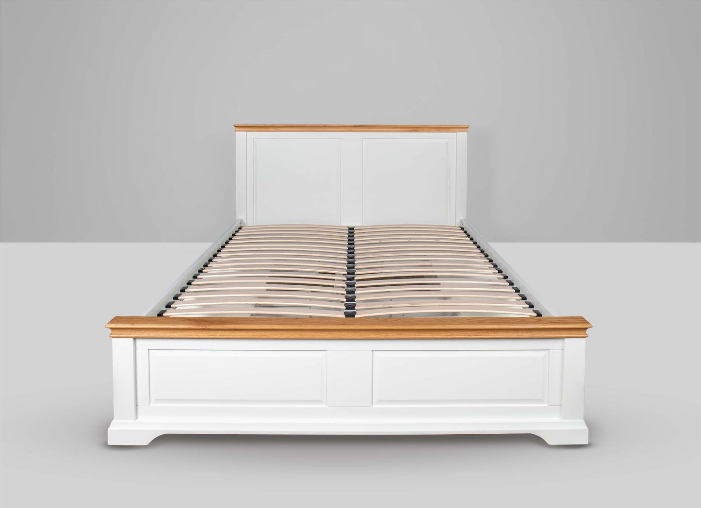 Winchester Storage Bed Frame - 4ft6 Double - Soft White