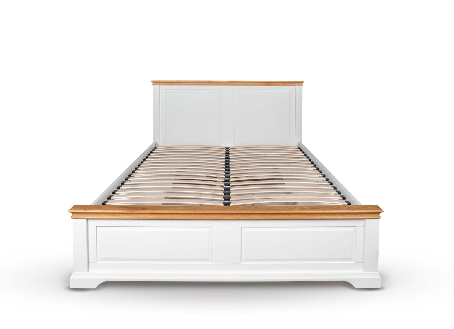 Winchester Storage Bed Frame - 4ft6 Double - Soft White