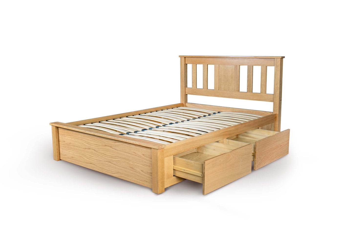 Wimmerton Storage Bed Frame - 6ft Super King - Natural Oak