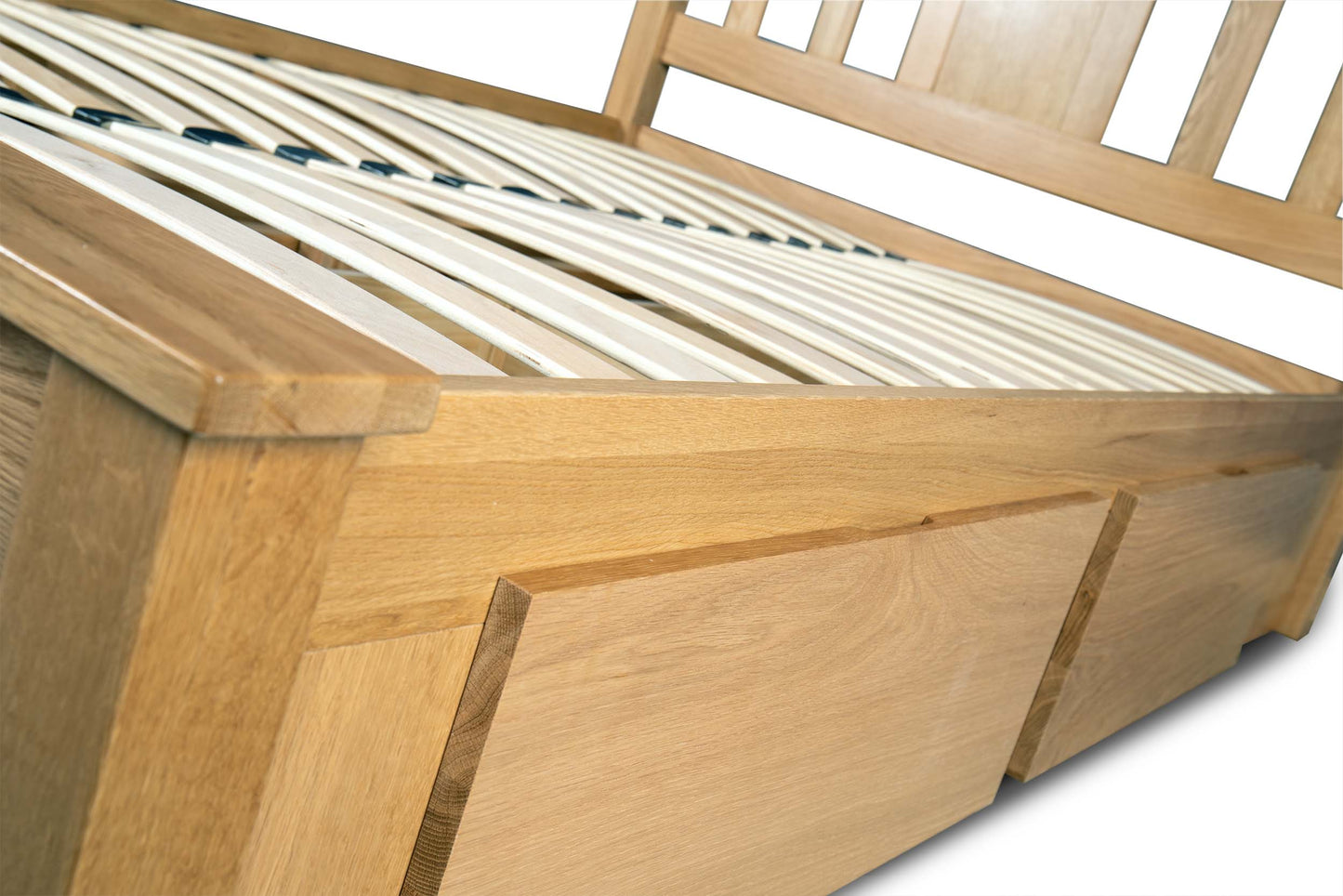 Wimmerton Storage Bed Frame - 6ft Super King - Natural Oak