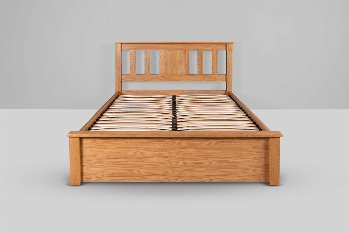 Wimmerton Storage Bed Frame - 4ft6 Double - Natural Oak