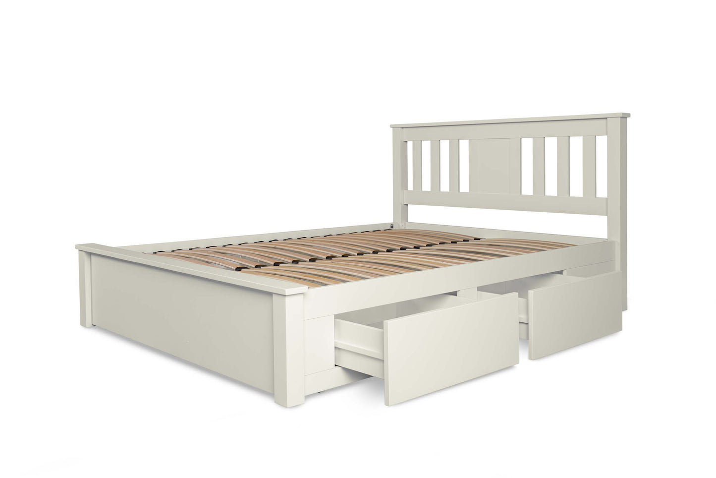 Wimmerton Storage Bed Frame - 6ft Super King - Soft White