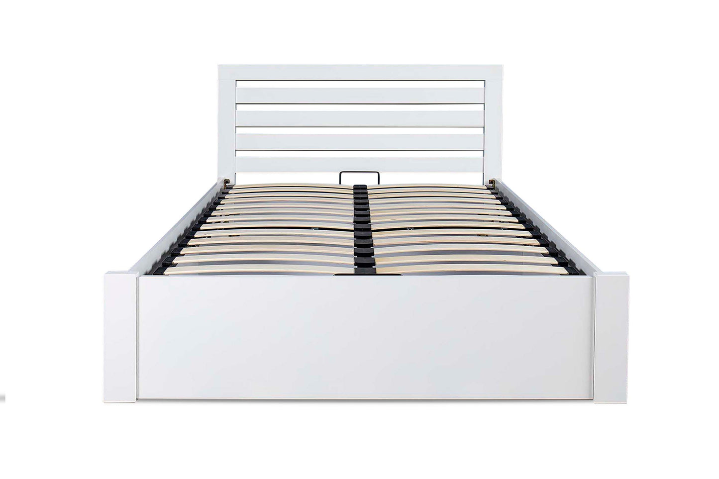 Wingfield Ottoman Storage Bed Frame - 5ft King Size - Bright White