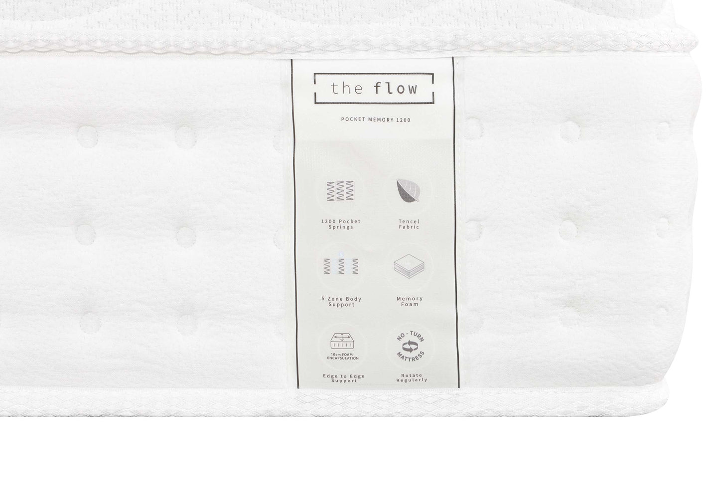 The Flow Pocket Memory 1200 Mattress