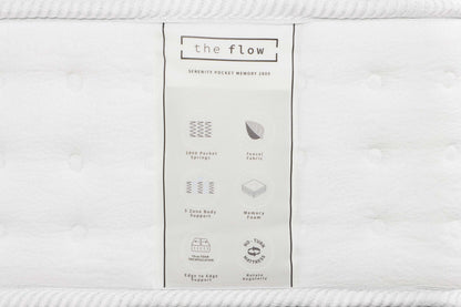 The Flow Serenity Pocket Memory 2800 Mattress